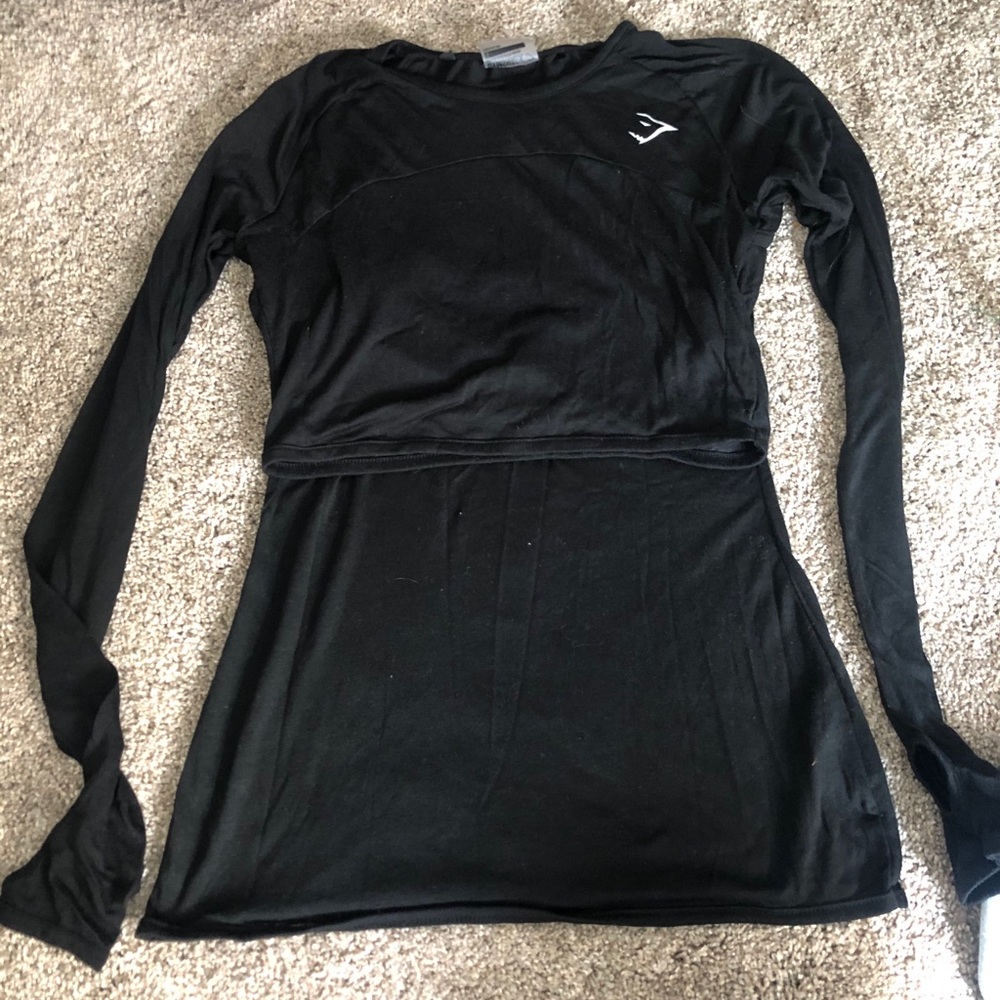 Gymshark 2-in-1 top